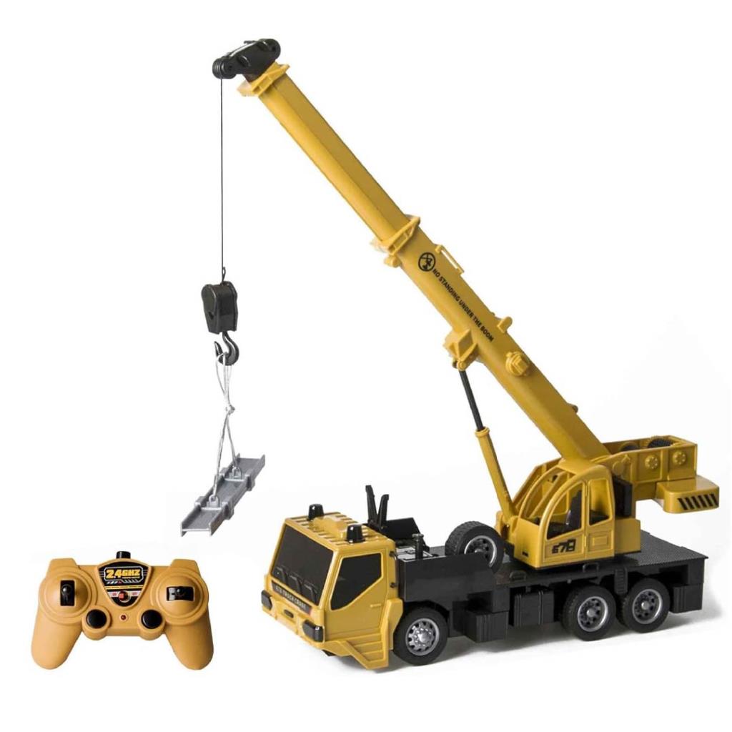 R/C Construction Crane Truck – Remote Control Lifting Vehicle